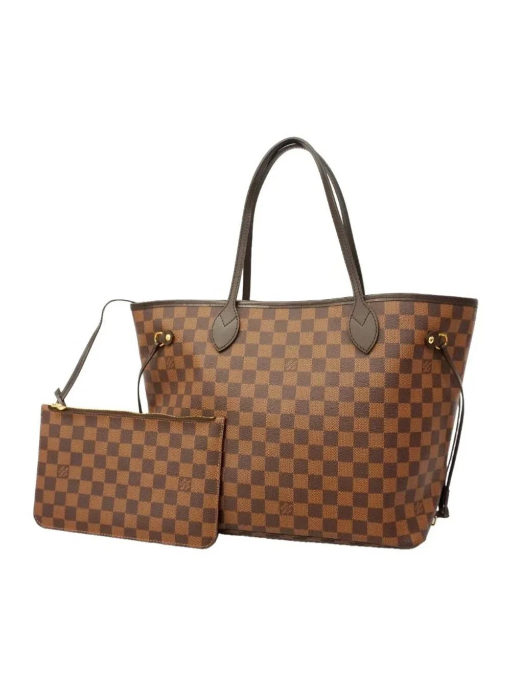 Louis Vuitton Tote Bag Damier Neverfull MM Ebene